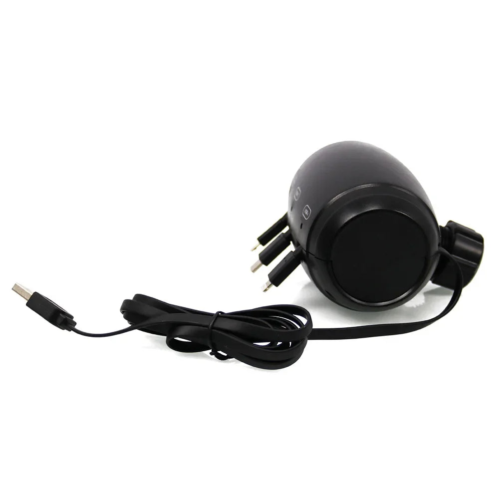 3-in-1 Car Headrest Charger – Retractable Lightning, Micro USB & USB-C Charging Station